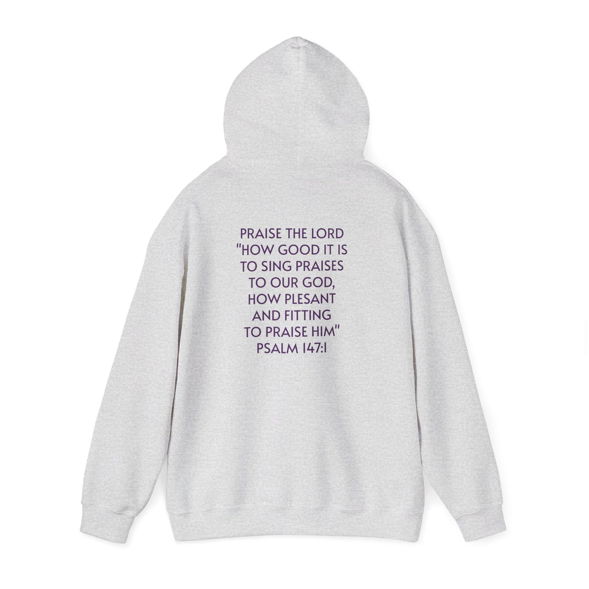 Fit2Praise Psalm 147:1 Bible Verse Hoodie