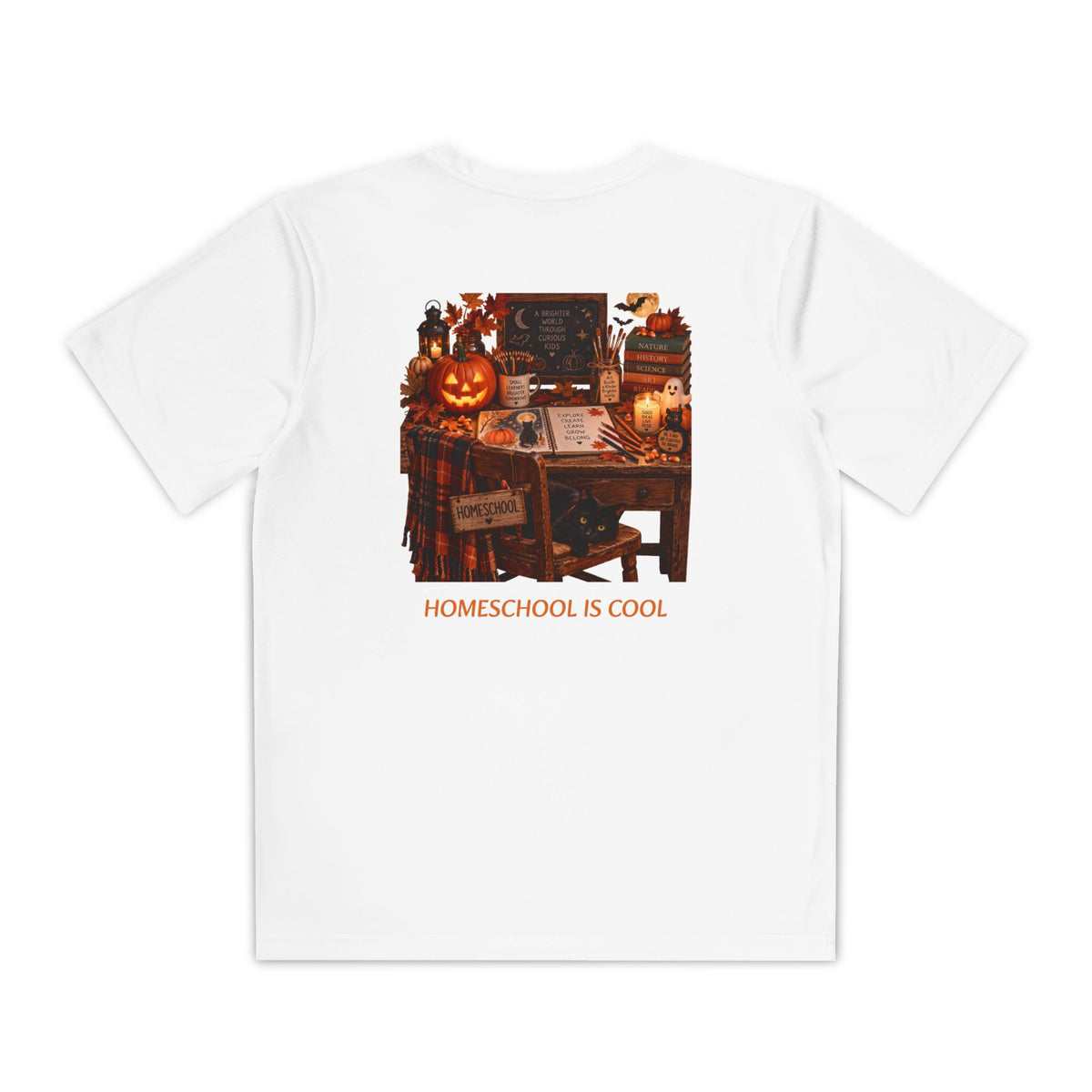 Halloween Homeschool Pumpkins and Ghosts Youth T-Shirt