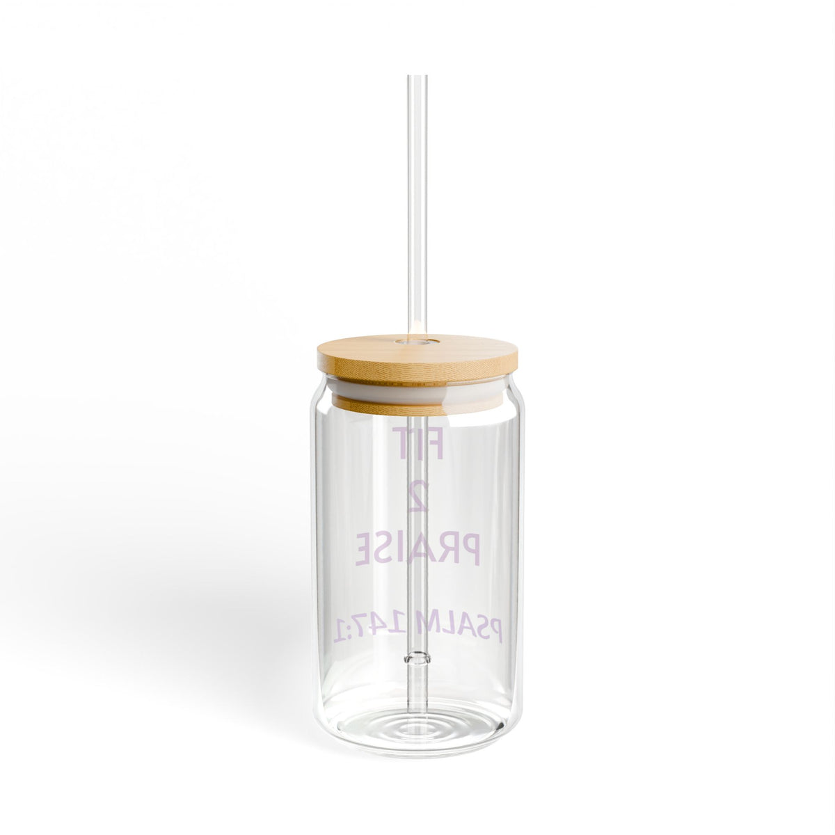 Fit 2 Praise Psalm 147:1 Sipper Glass