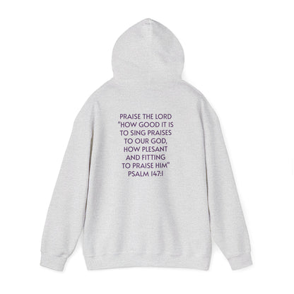 Fit2Praise Psalm 147:1 Bible Verse Hoodie