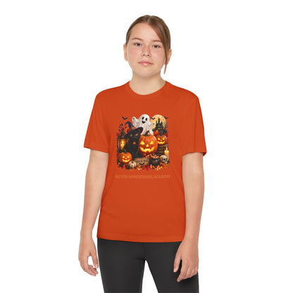 Halloween Homeschool Pumpkins and Ghosts Youth T-Shirt